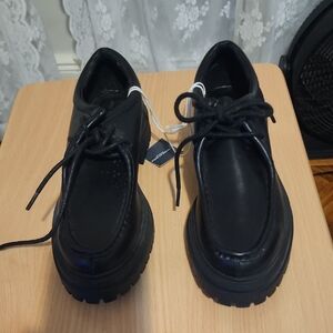 American Eagle Outfitters Black Loafers